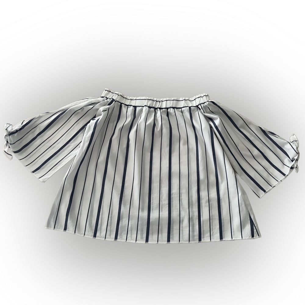 New Made Women’s Stripe Off-The-Shoulder Top Size:M